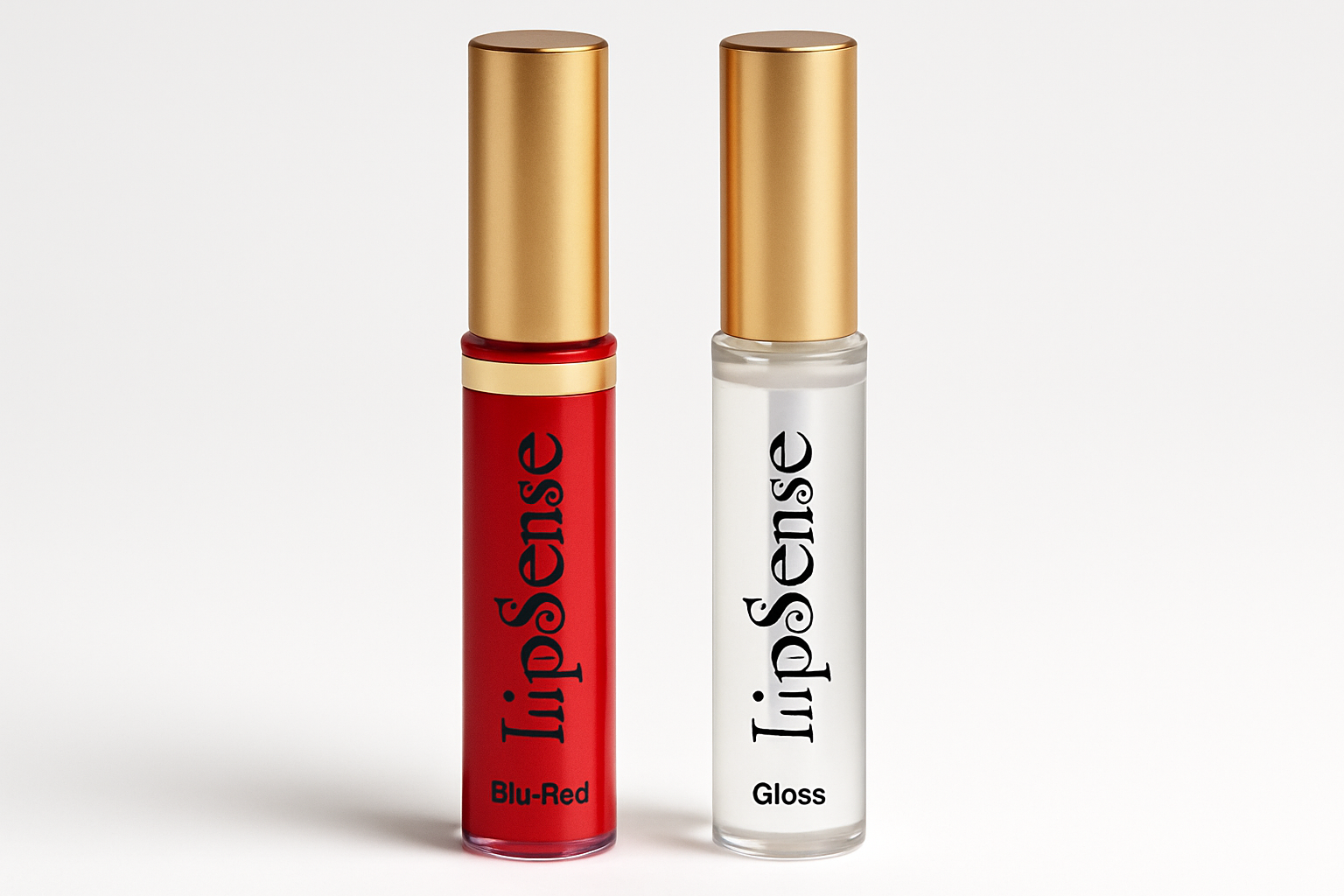 just picture the two closed bottles of product