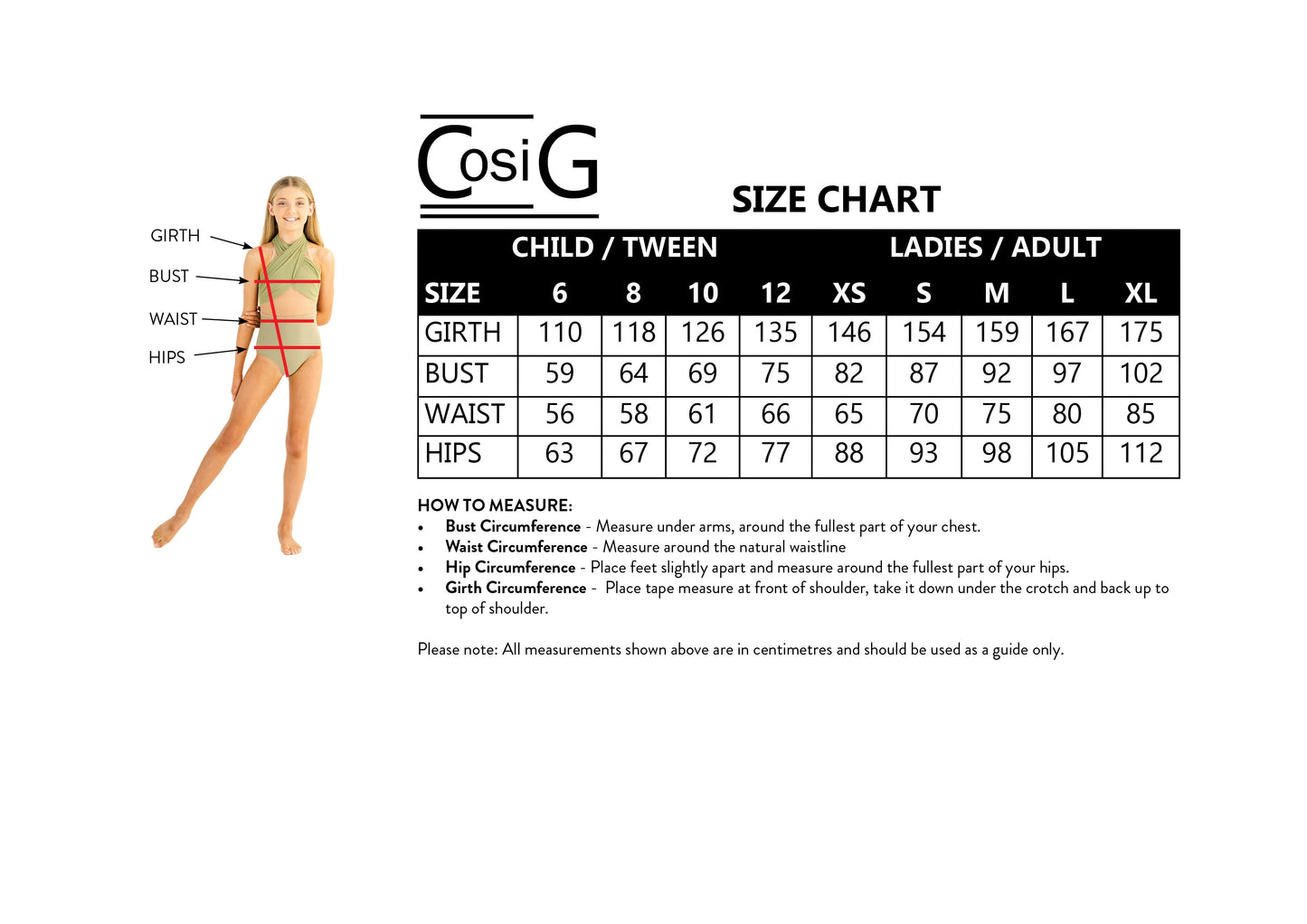 Cosi G Crop - Girls + Ladies